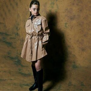 TCEC Tan Trench Coat for Women